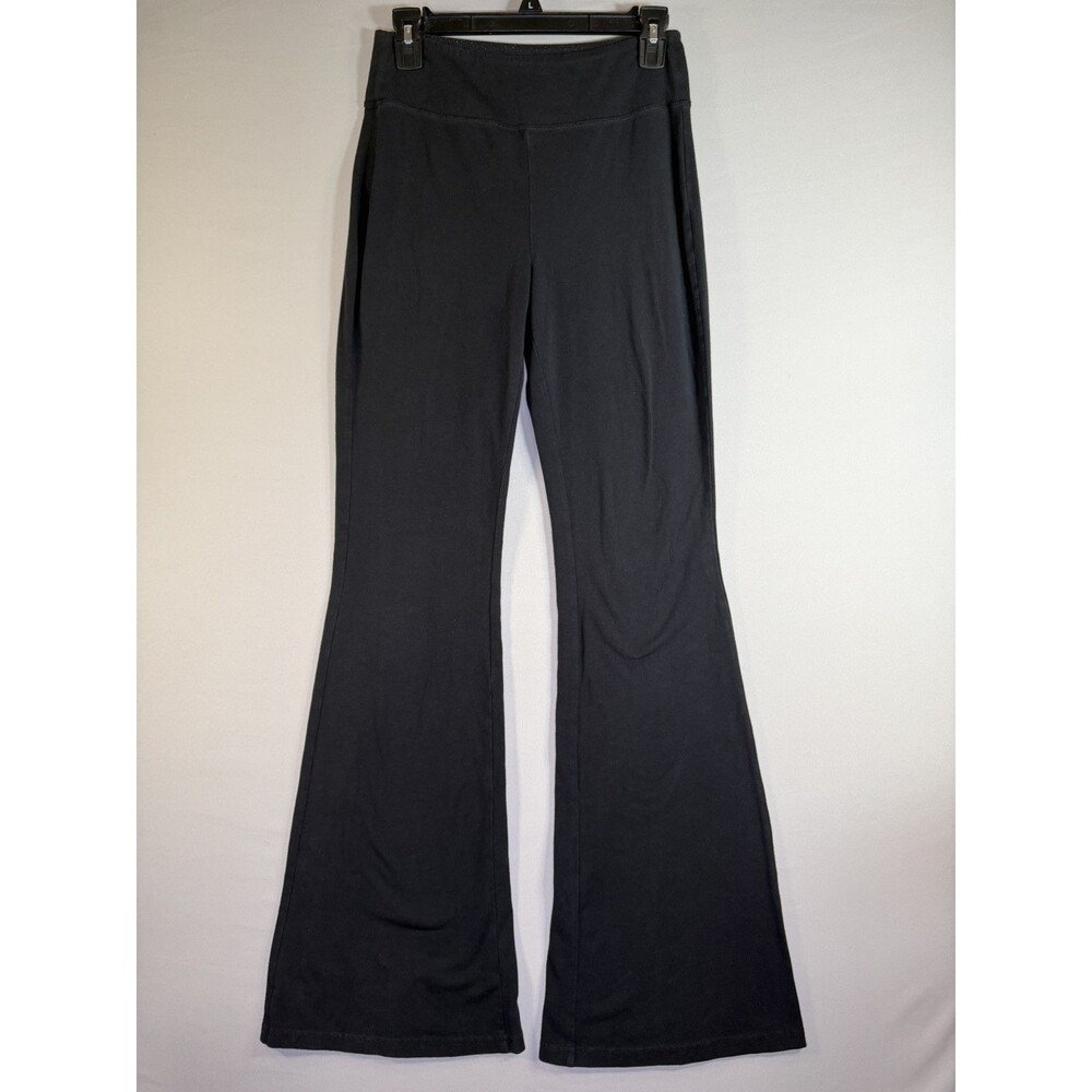 SO high rise black leggings juniors size M bell bottom